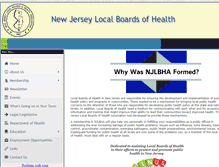 Tablet Screenshot of njlbha.org